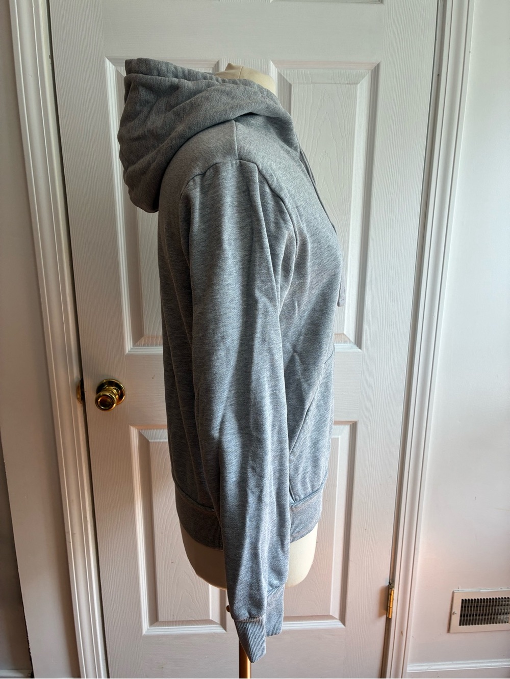 Alo Heather Gray Zip Up Hoodie - Picture 2 of 6